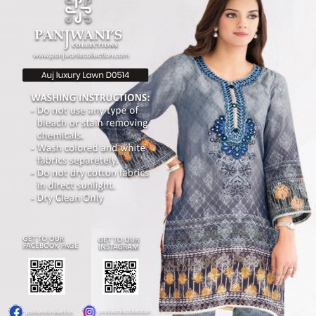 Auj Luxury Lawn DO514