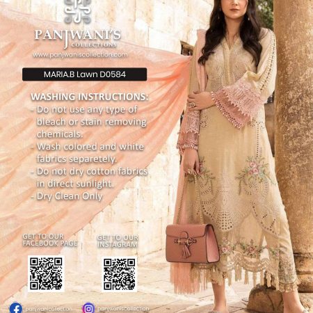 MARIA B Luxury Lawn - D0584