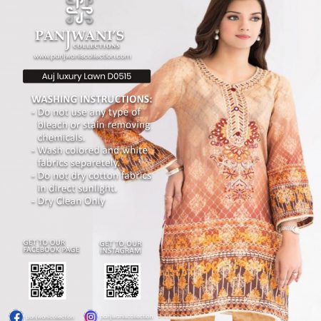 Auj Luxury Lawn DO515