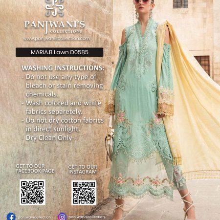 MARIA B Luxury Lawn - D0585