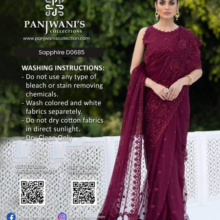 Sapphire Festive Saree Collection  - D0685