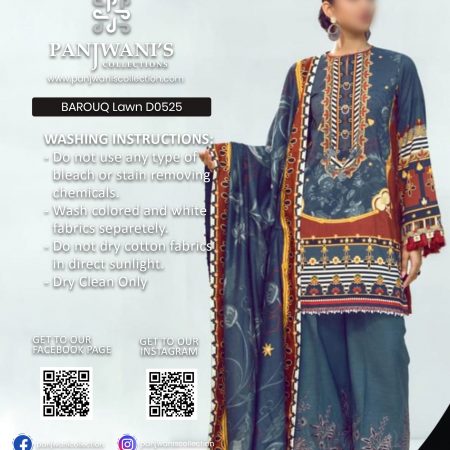BAROUQA Luxury Lawn DO525