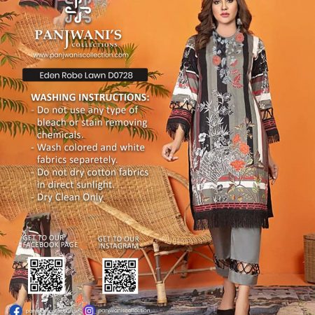 Eden Robe Lawn - D0729