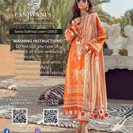 Sana Safinaz by Muzzlin Luxury Lawn DO531