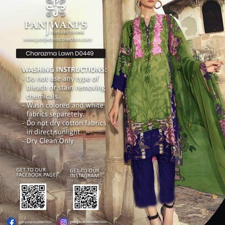 Charazma luxury lawn DO449