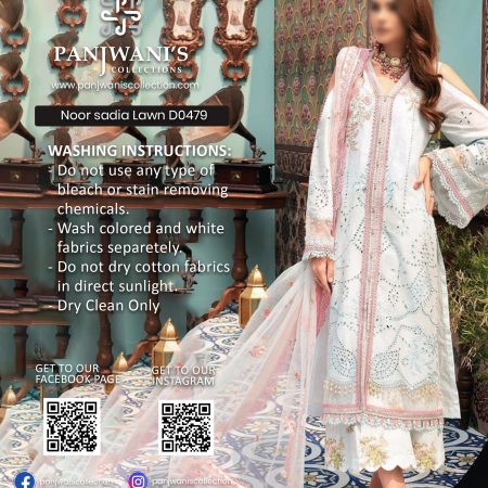 Noor Sadia Asad luxury Lawn DO479