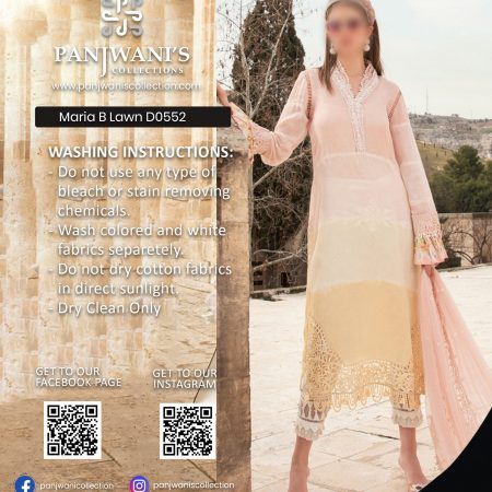 Maria b Luxury Lawn - D0552