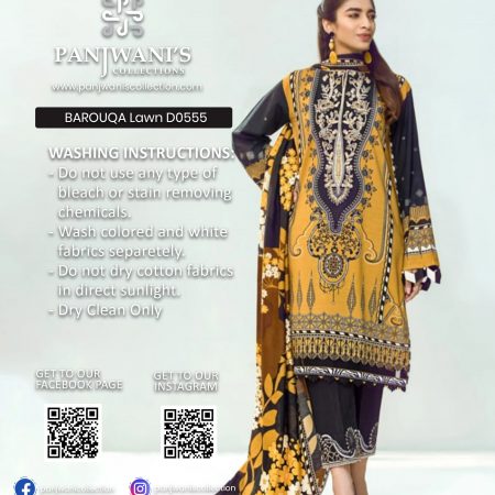 BAROUQA Luxury Lawn - D0555