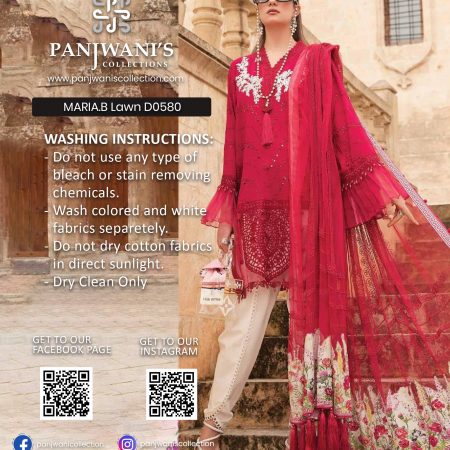 MARIA B  Luxury Lawn - D0580
