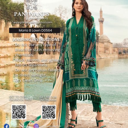 Maria b Luxury Lawn - D0564