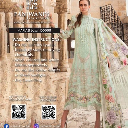 Maria b Luxury Lawn - D0566