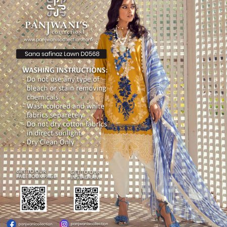 Sana safinaz Luxury Lawn - D0568