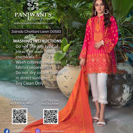 Zainab Chottani Luxury Lawn - D0583