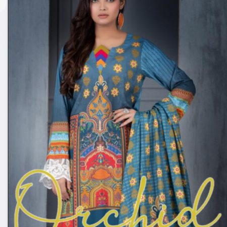 ORCHID Digital Printed LINEN Vol-01 2021 By REGALIA Textiles